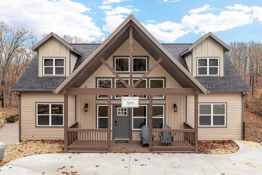 Rock And Timber Lodge 布蘭森 外观 照片